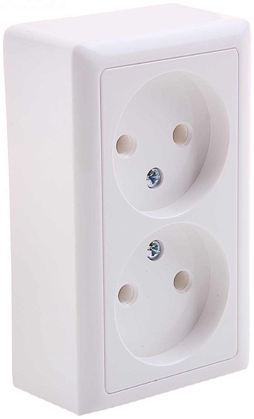 Розетка двойная SE 