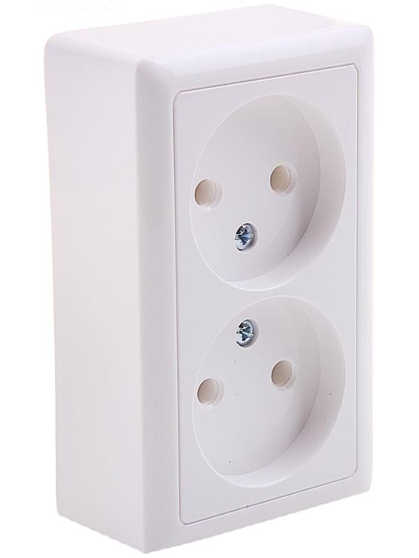 Розетка двойная SE 