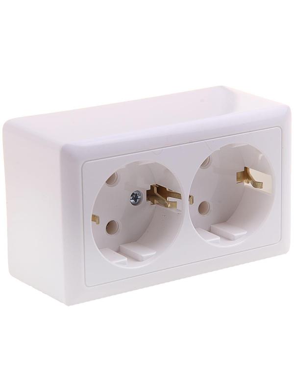 Розетка двойная SE 