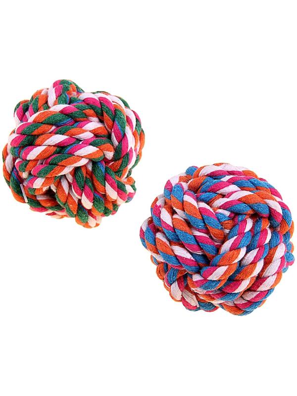 Мячик из каната, 6 см, микс цветов
