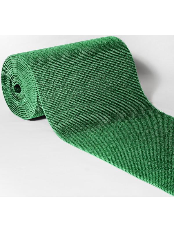 Покрытие ковровое щетинистое «Травка», 0,9×15 м, в рулоне, цвет зелёный