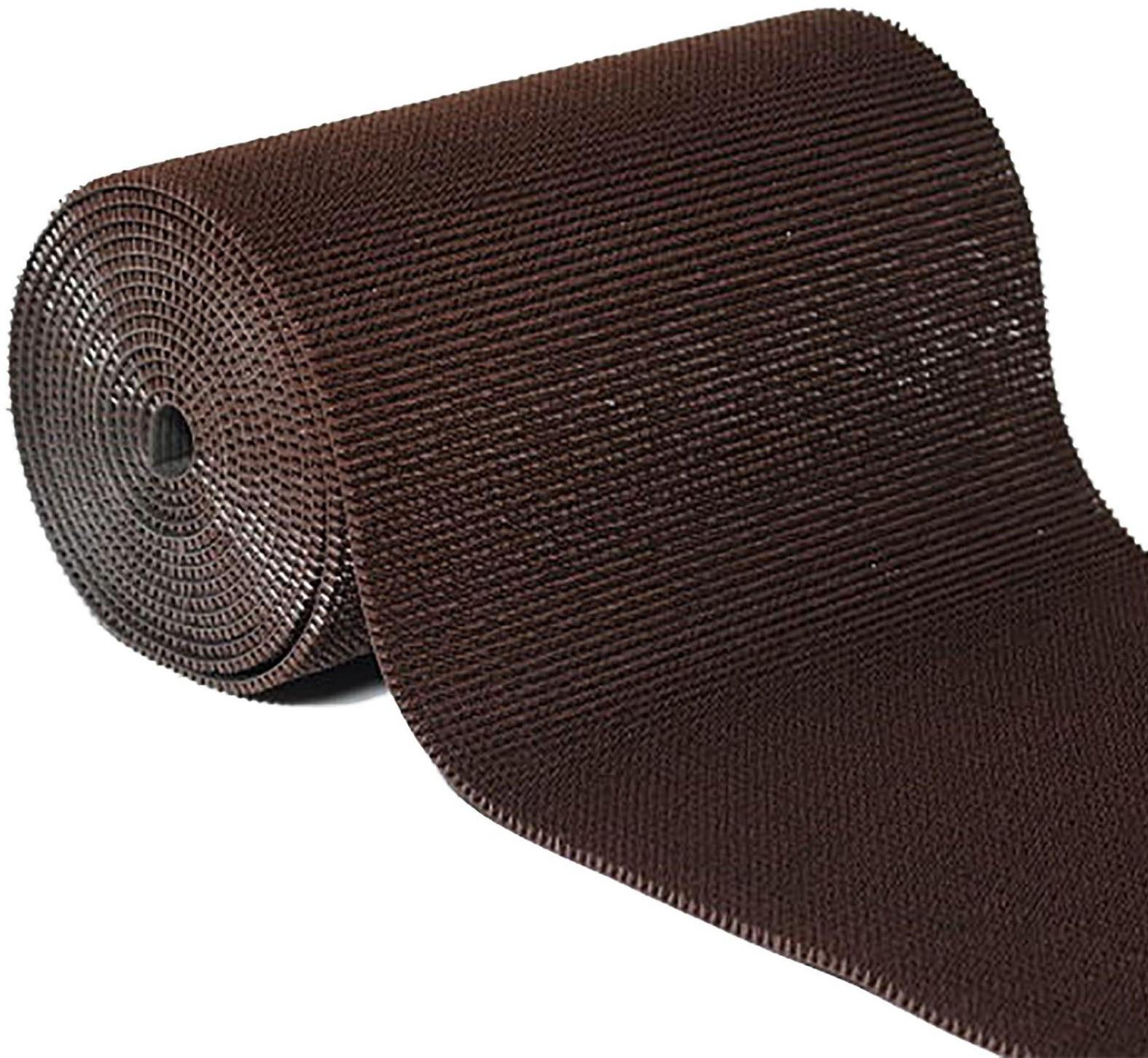 Покрытие ковровое щетинистое «Травка», 0,9×15 м, в рулоне, цвет тёмный шоколад