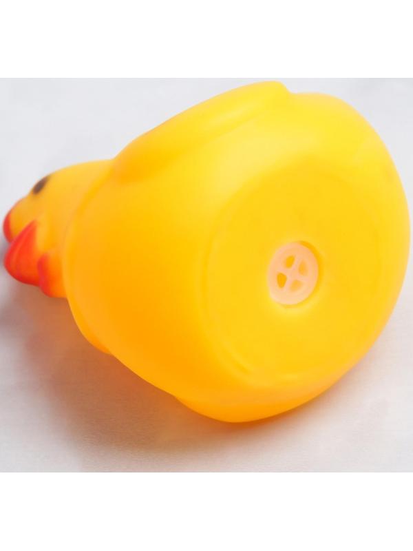 Набор игрушек для игры в ванне «Курочка», 5 шт, с пищалкой