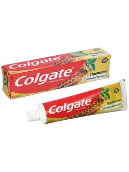 Зубная паста Colgate,прополис, отбеливающая, 154 мл