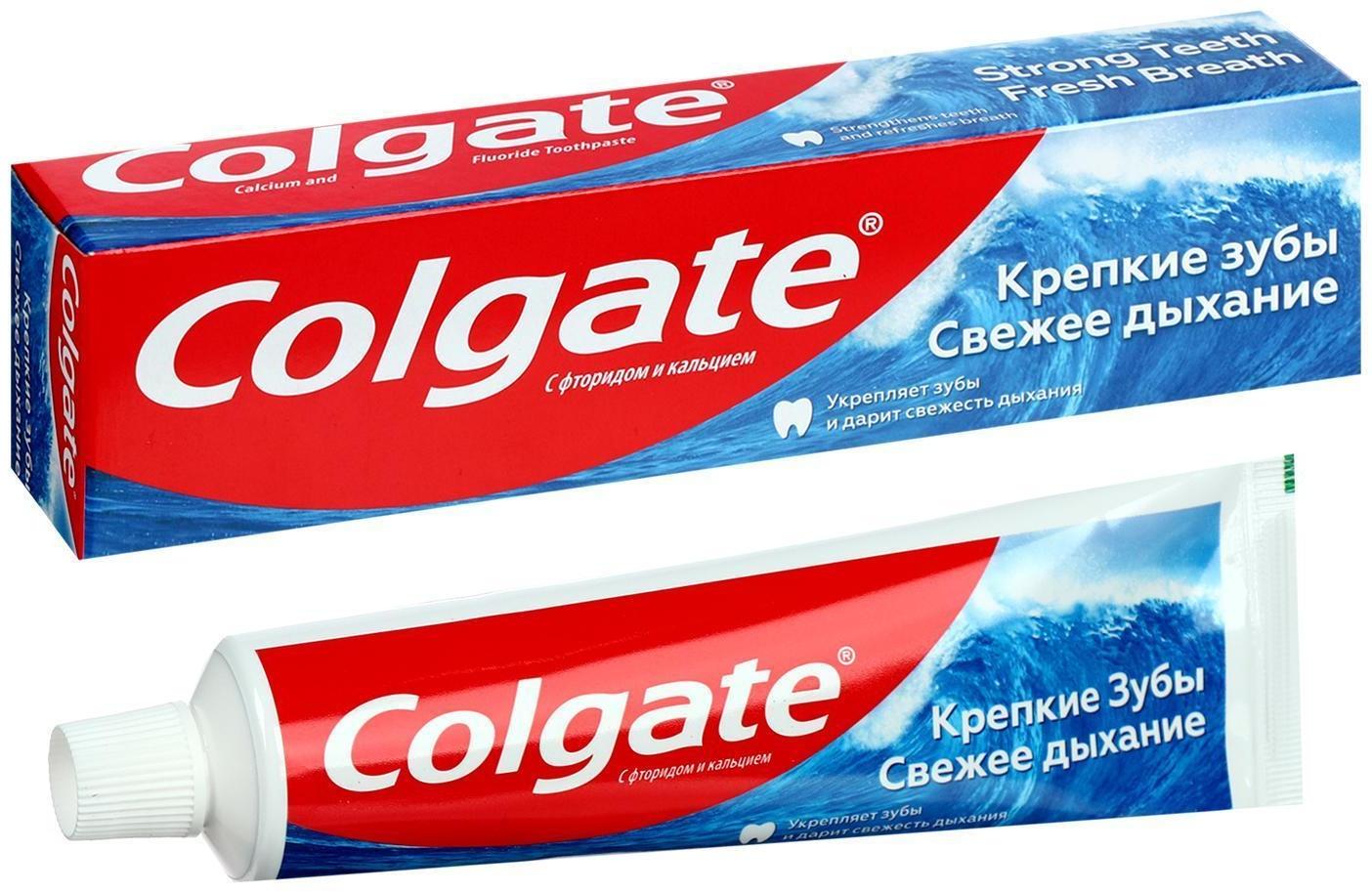 Зубная паста Colgate «Свежее дыхание, крепкие зубы», 100 мл