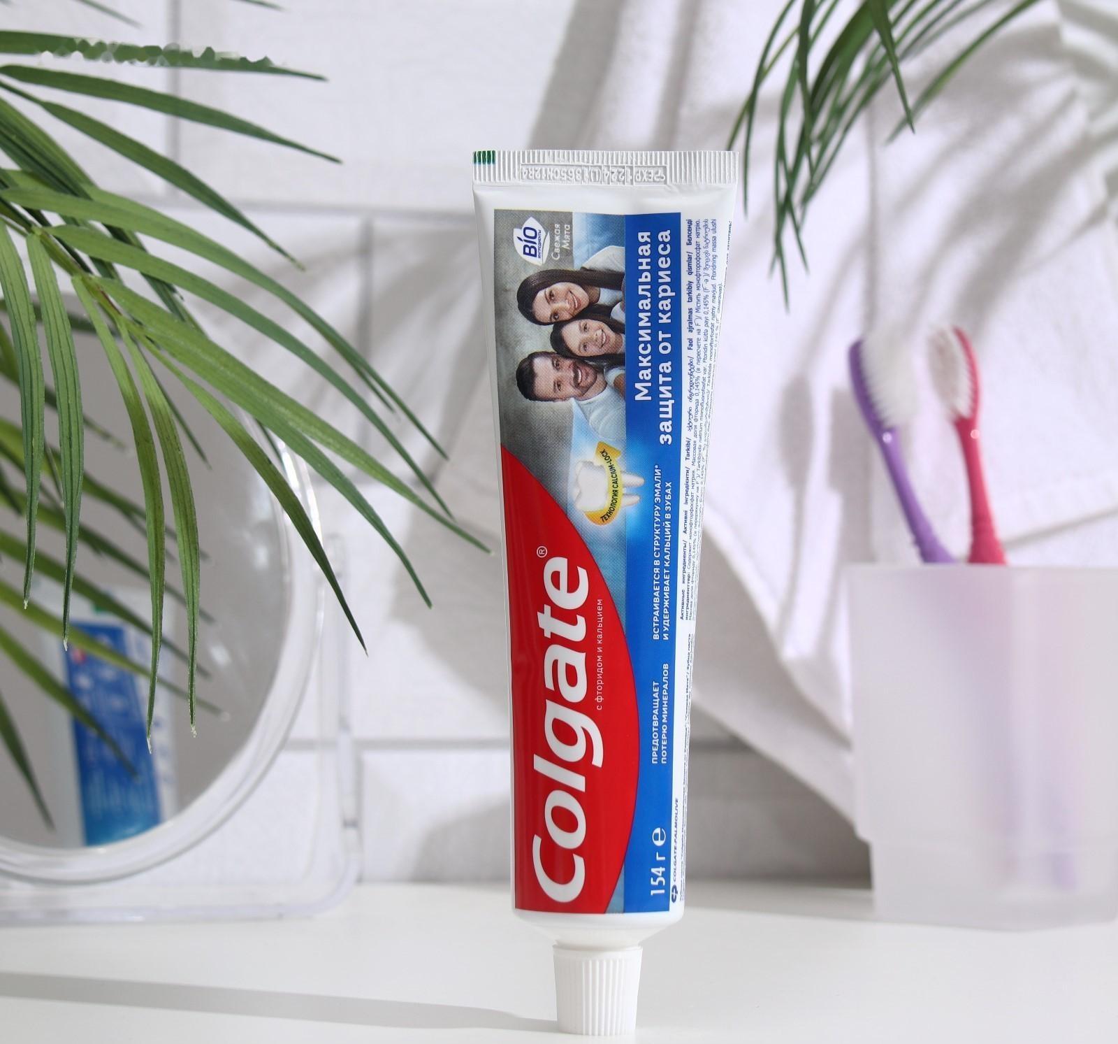 Зубная паста Colgate «Максимальная защита от кариеса», свежая мята, 100 мл