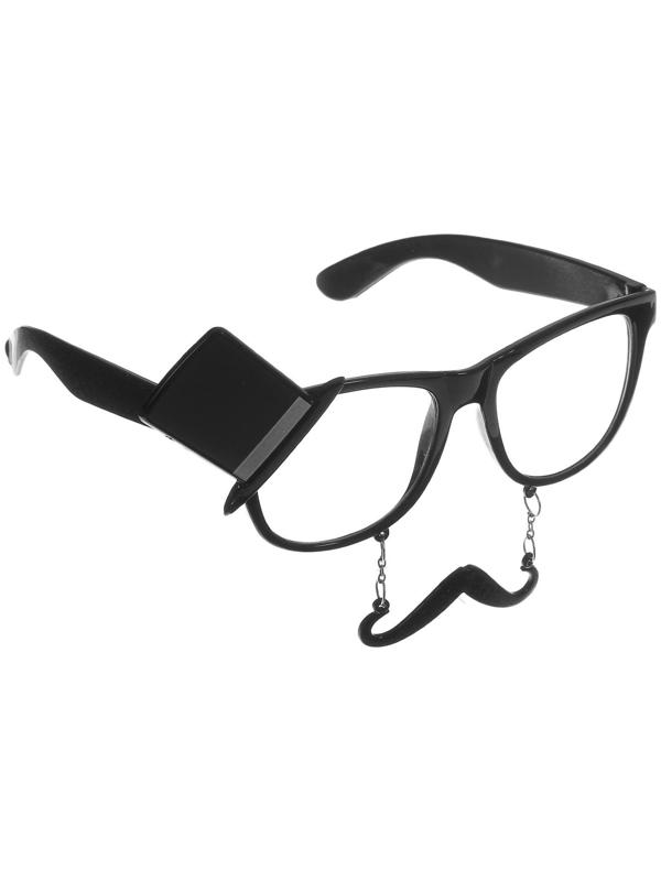 Карнавальные очки «Классик», с усиками