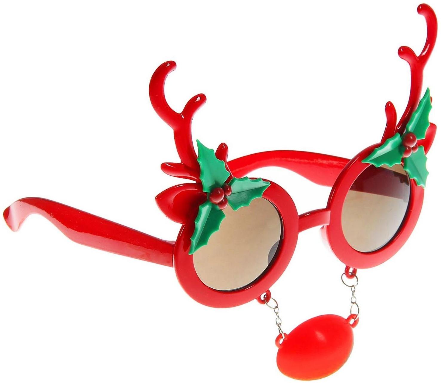 Карнавальные очки «Олень»