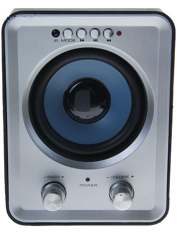 Компьютерные колонки 2.1 SmartBuy BUZZ SBA-2600, 2х1 Вт+3 Вт, MP3, FM, ПДУ, USB, черно-серые