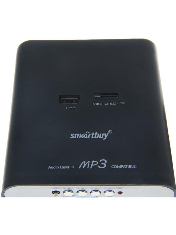 Компьютерные колонки 2.1 SmartBuy BUZZ SBA-2600, 2х1 Вт+3 Вт, MP3, FM, ПДУ, USB, черно-серые