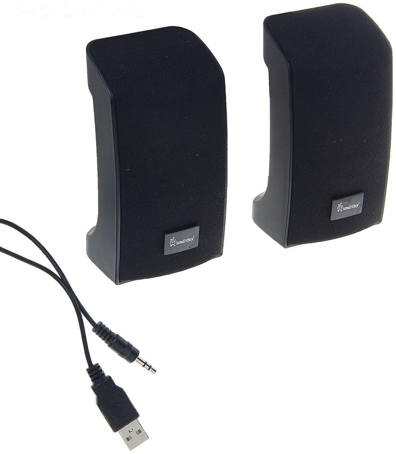 Компьютерные колонки 2.0 SmartBuy ORCA BAND SBA-1000, 2х3Вт, черные
