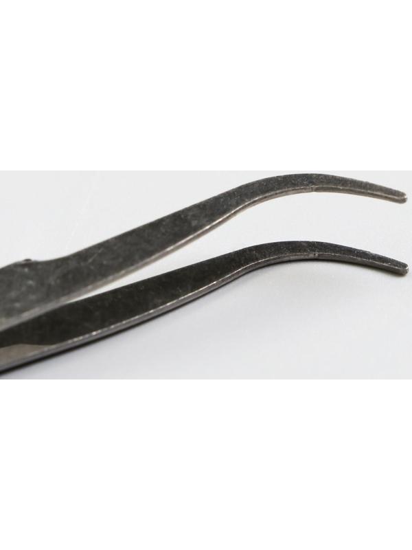 Пинцет для творчества изогнутый металл 0,5х4х10 см