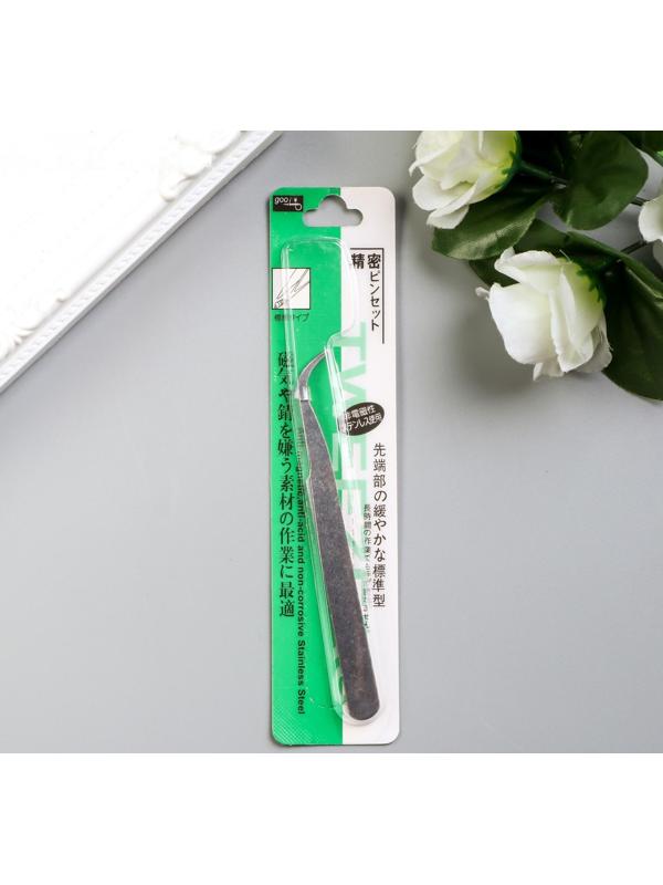 Пинцет для творчества изогнутый металл 0,5х4х10 см