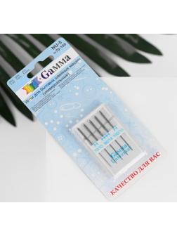 Иглы для бытовых швейных машин, универсальные, №70/90/100, 5 шт, NU-5