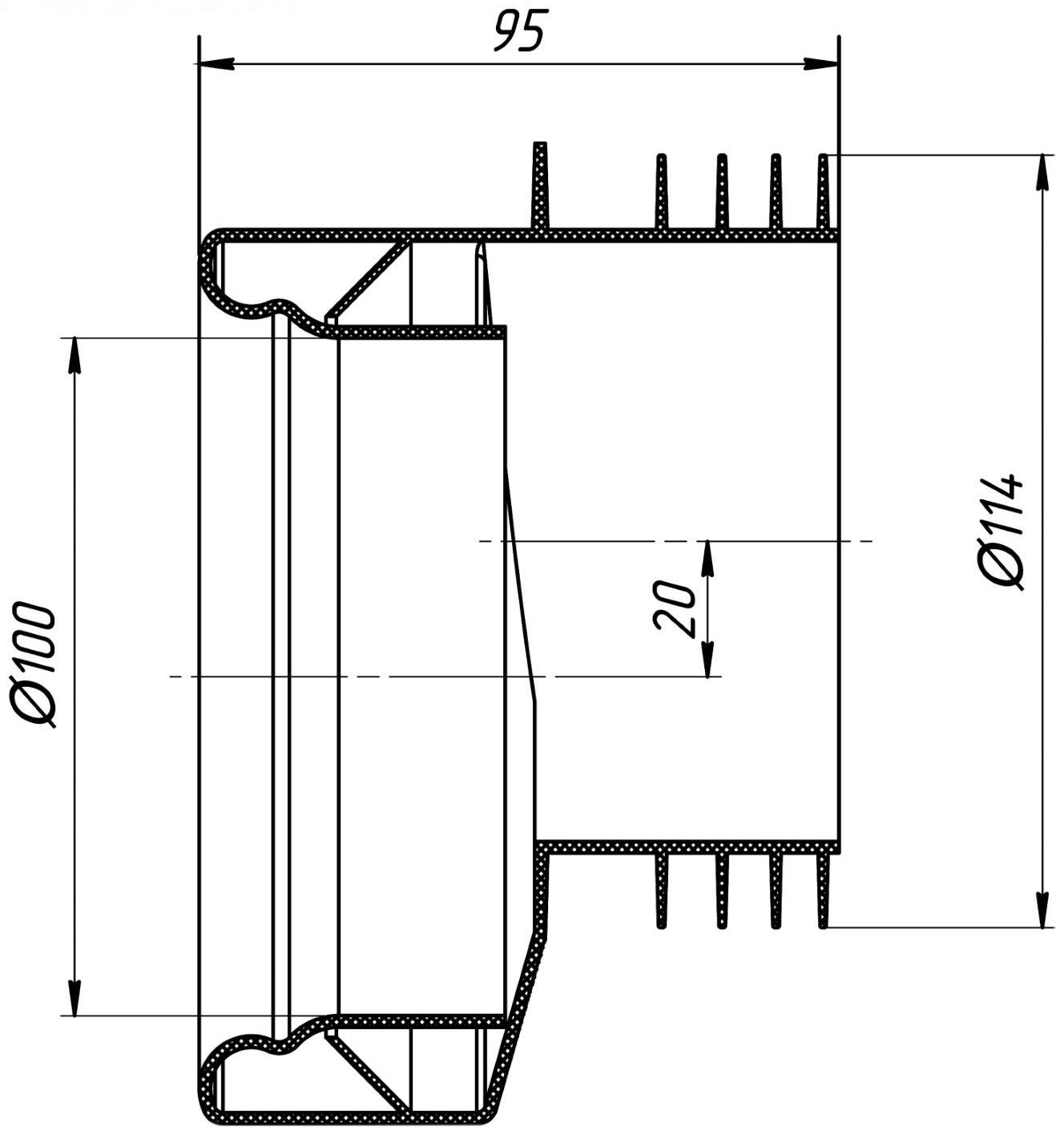 Манжета для унитаза 
