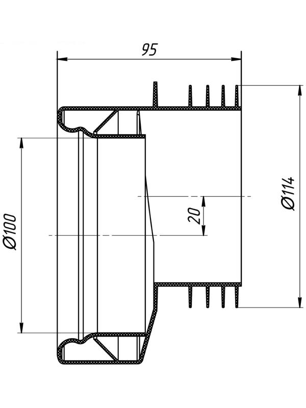 Манжета для унитаза 