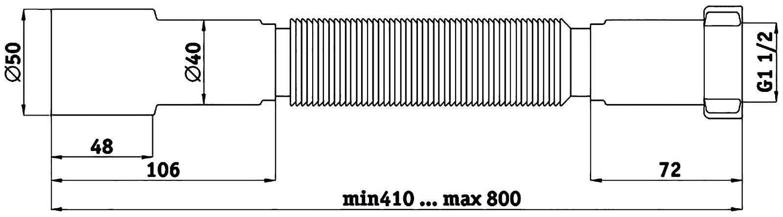 Гофросифон 