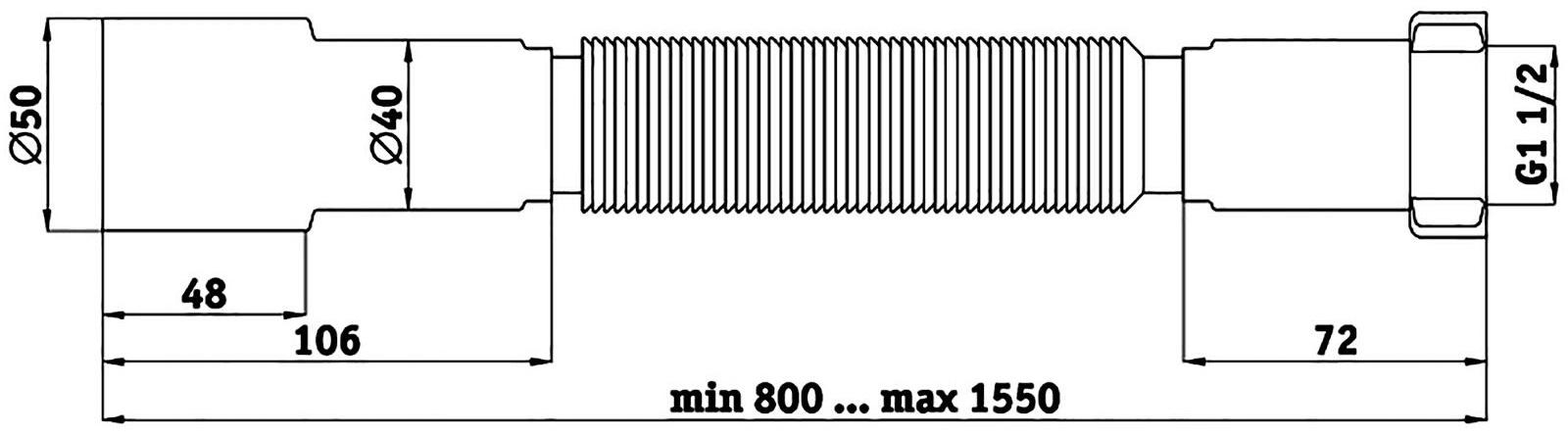 Гофросифон 