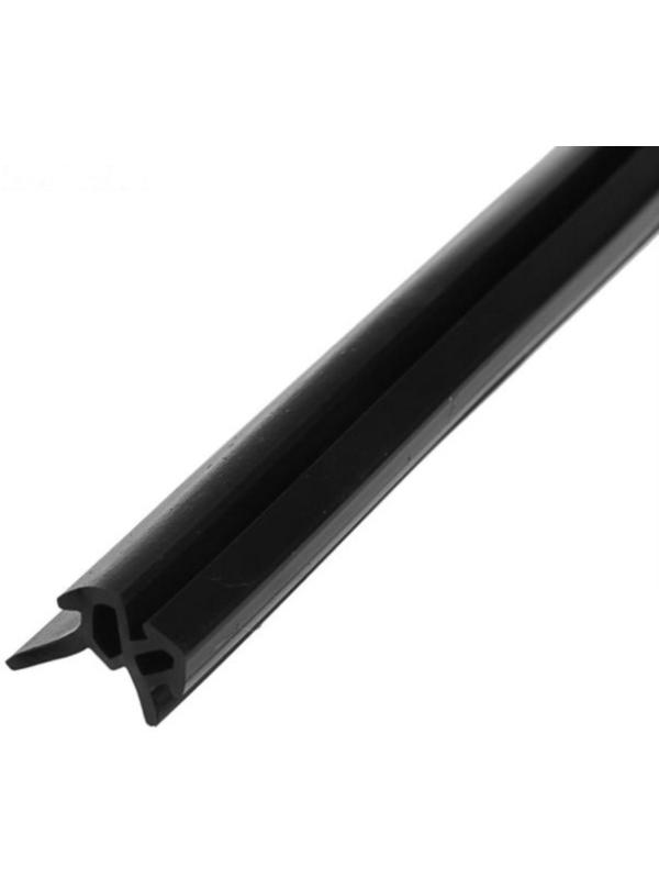 Уплотнитель универсальный для пластиковых окон, L=5 м, черный