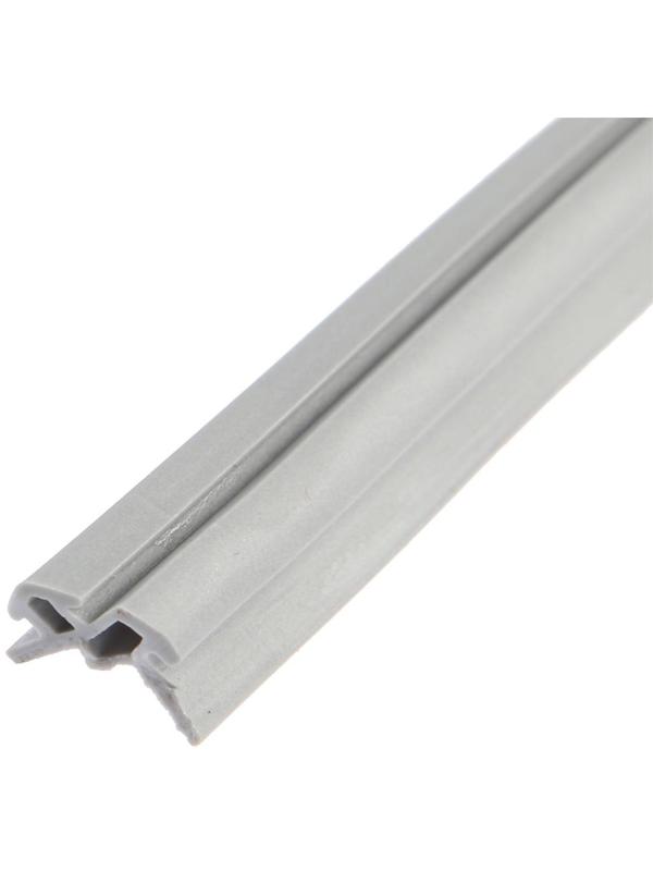 Уплотнитель универсальный для пластиковых окон, L=5 м, серый