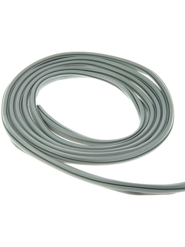 Уплотнитель универсальный для пластиковых окон, L=5 м, серый