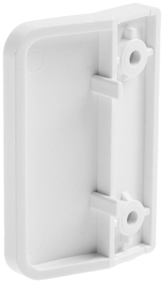 Ручка балконная, пластиковая, белая