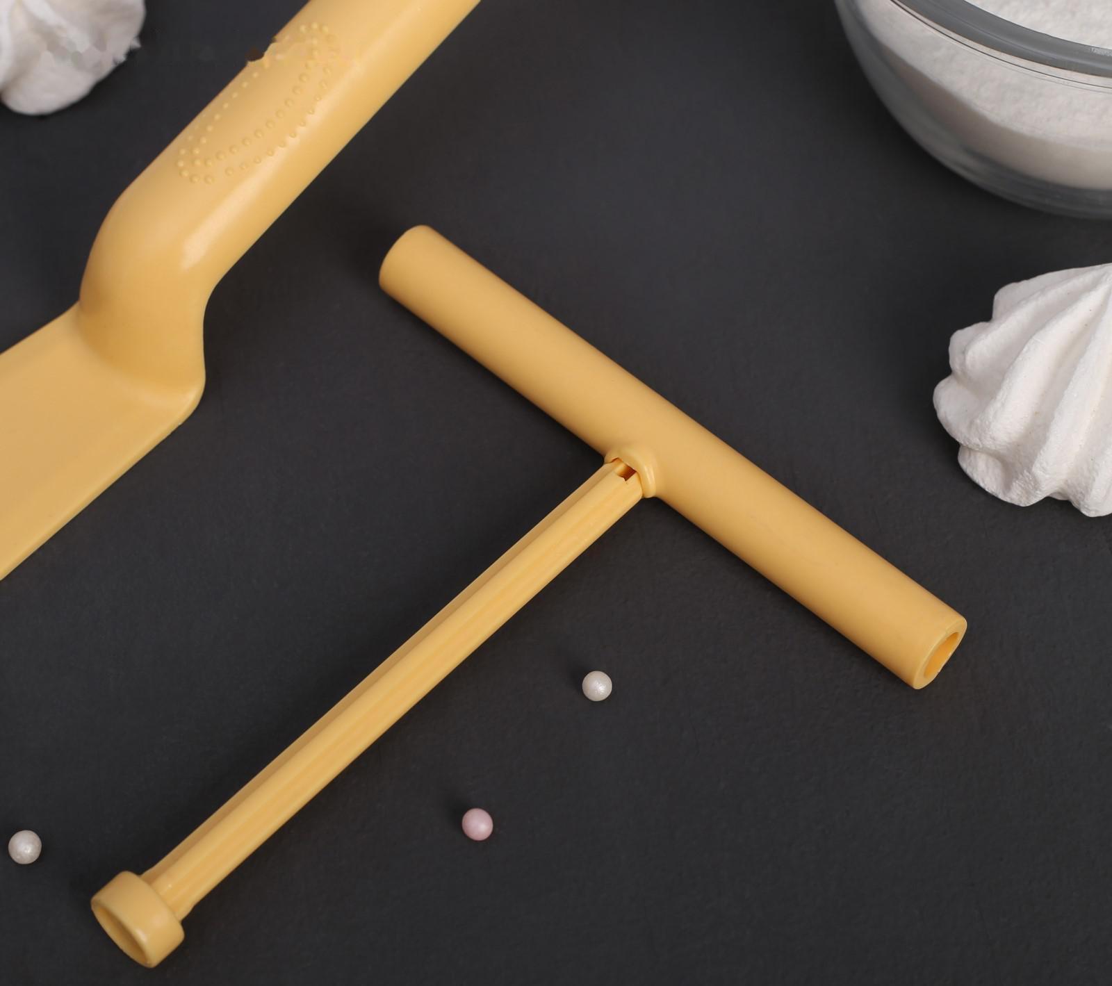 Набор кулинарный 2 предмета: лопатка для блинов 32 см, распределитель теста 13 см