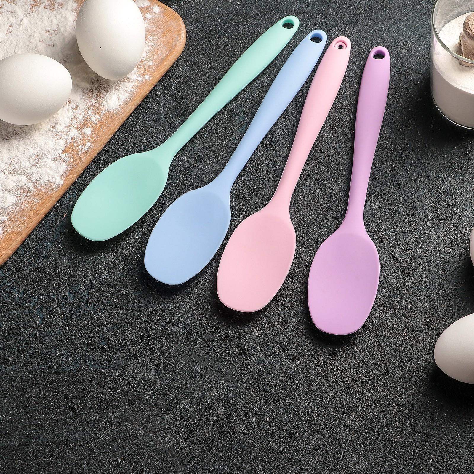 Ложка гарнирная Доляна «Винфор», 21 см, цвет МИКС