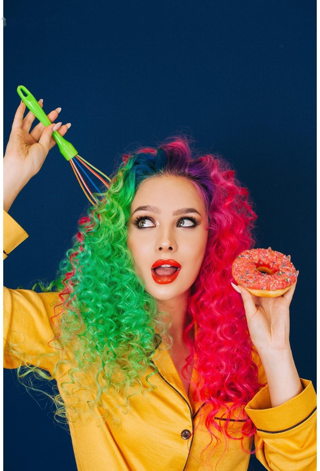 Венчик кулинарный Доляна «Профи», 25 см, цвет МИКС