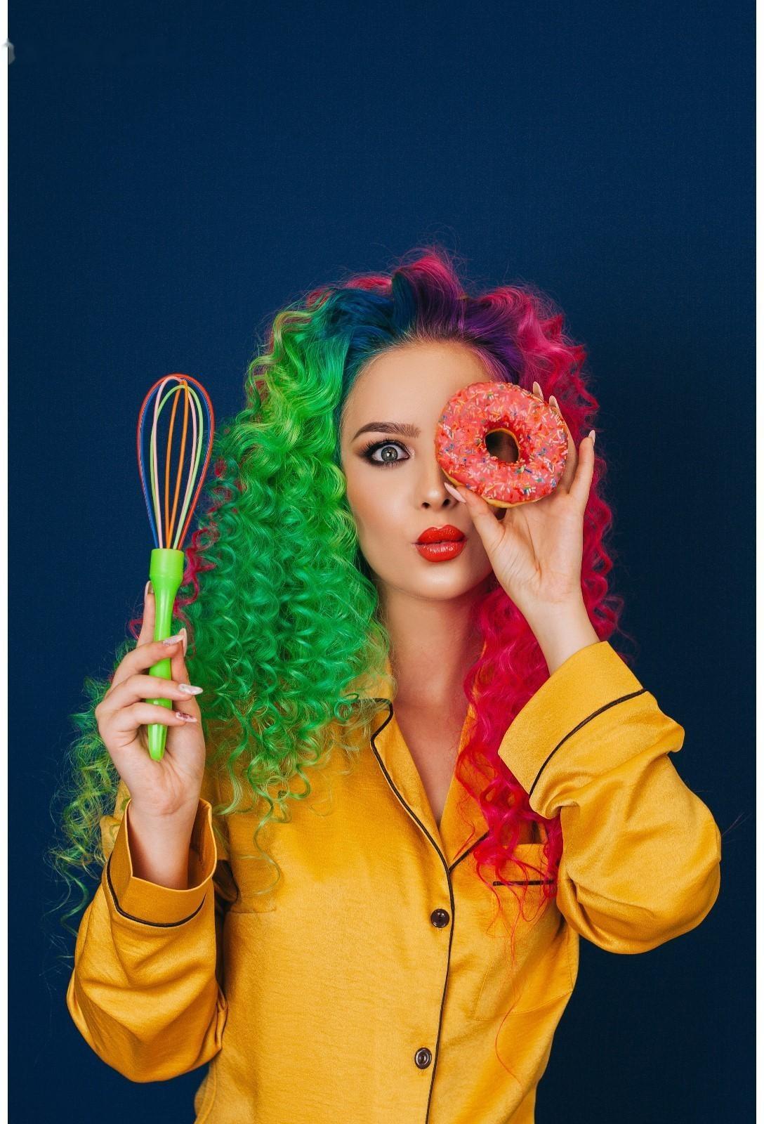 Венчик кулинарный Доляна «Профи», 25 см, цвет МИКС