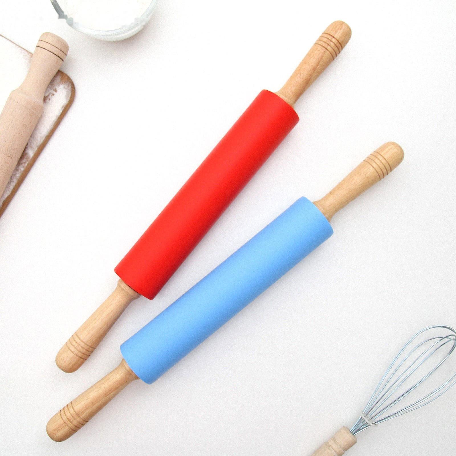 Скалка Доляна «Валенсия», 49×5,5 см, цвет МИКС