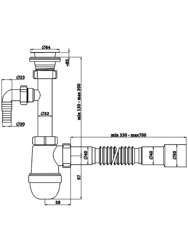 Комплект для раковины 