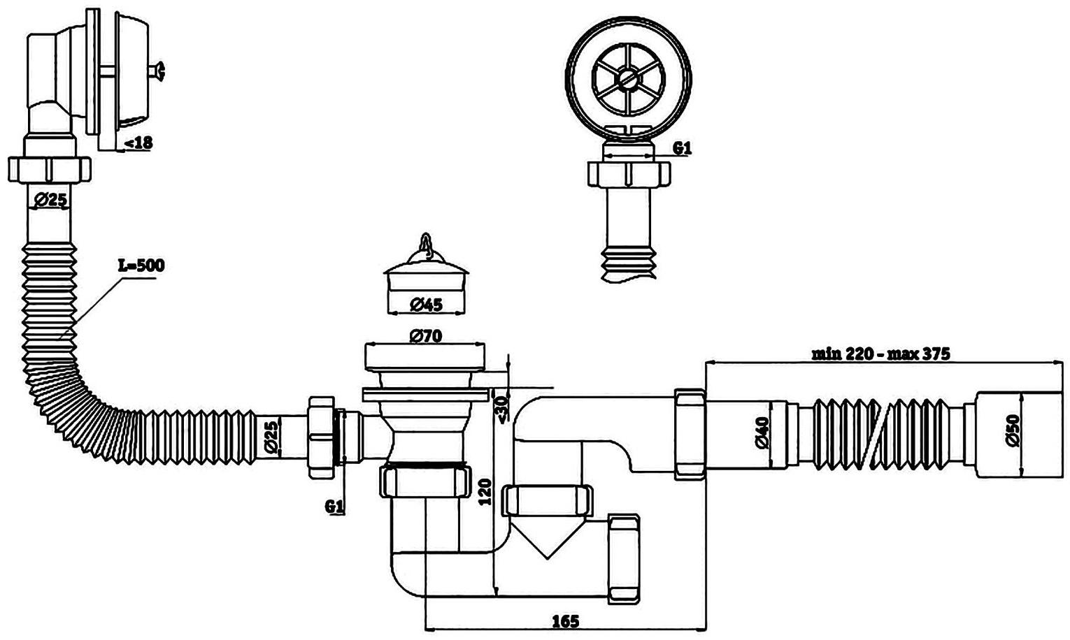 Комплект для ванны 