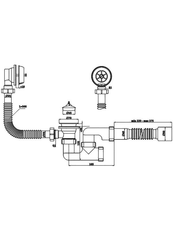 Комплект для ванны 