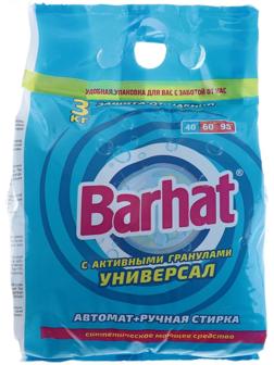 Стиральный порошок Barhat Lotos, универсальный, 3 кг
