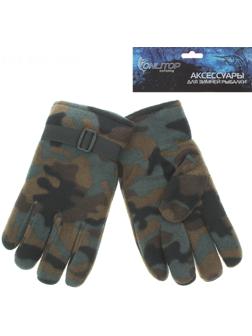 Перчатки рыболовные, флисовые