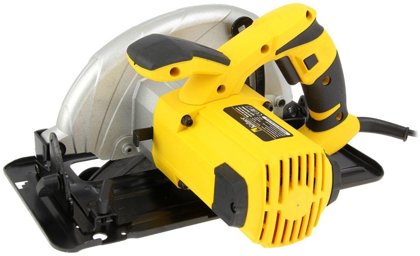 Пила дисковая Kolner KCS-210/2000, 4600 об/мин, d диска 210 мм, 2000 Вт