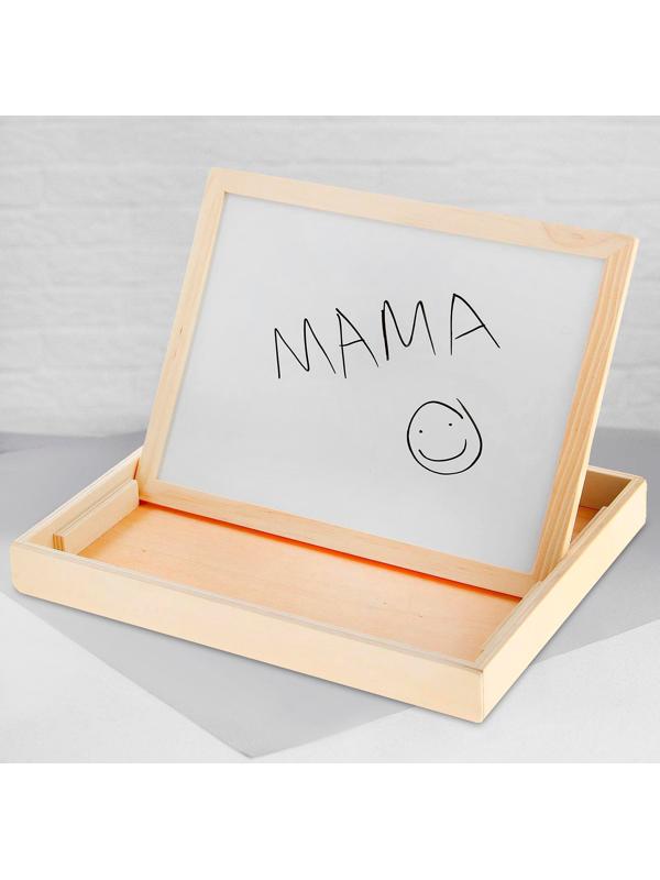 Конструктор магнитный «Транспорт», в деревянной коробке