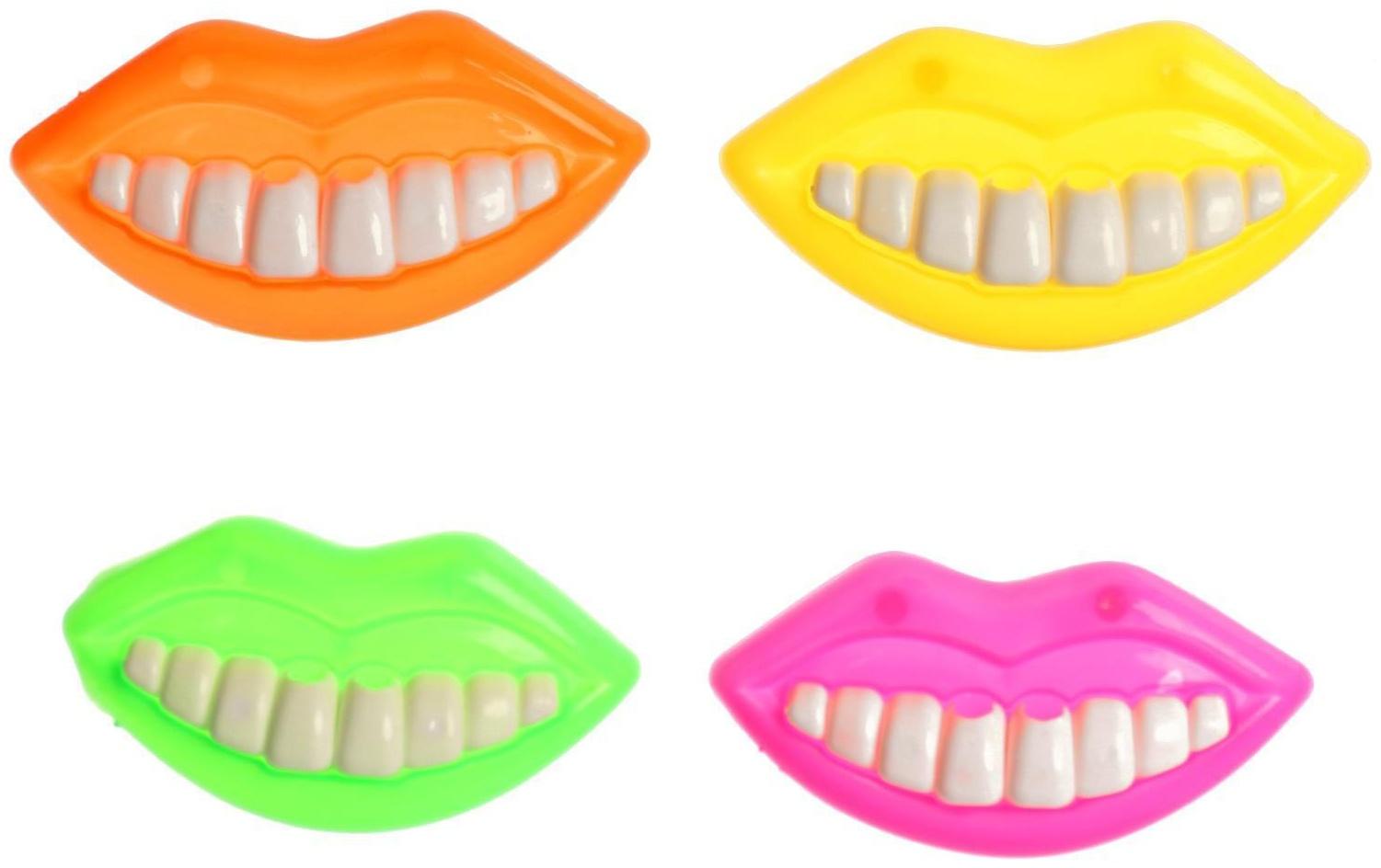 Свисток «Губы с зубами», цвета МИКС