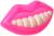 Свисток «Губы с зубами», цвета МИКС