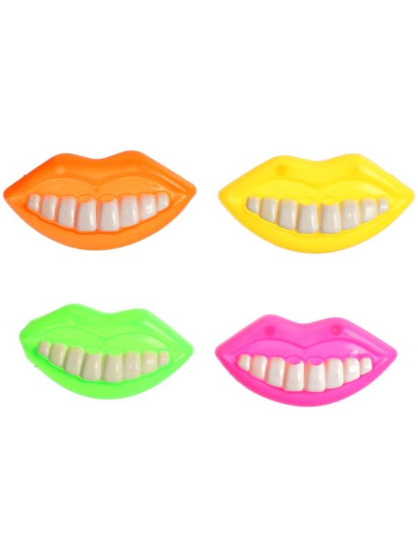 Свисток «Губы с зубами», цвета МИКС