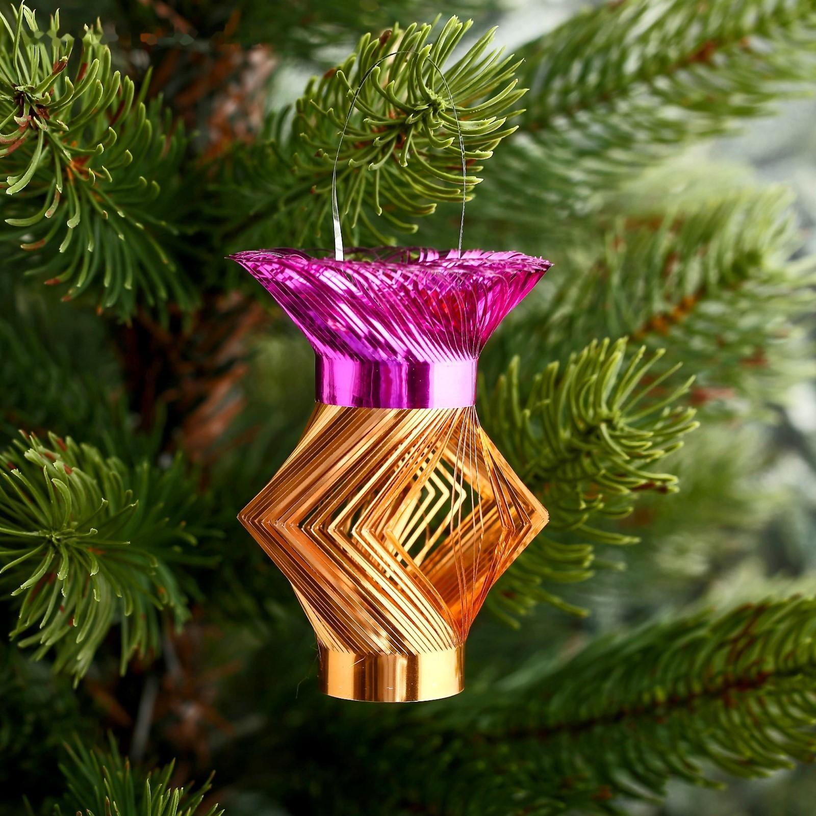 Украшение новогоднее фольга 