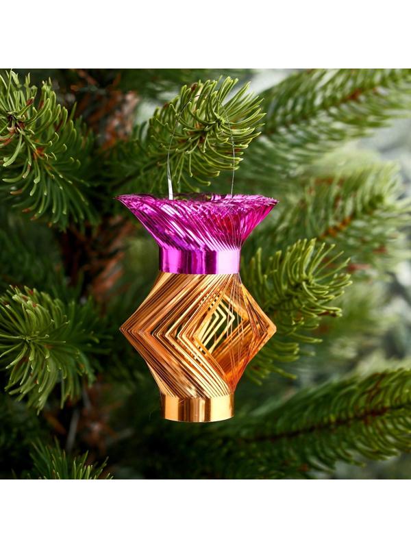 Украшение новогоднее фольга 