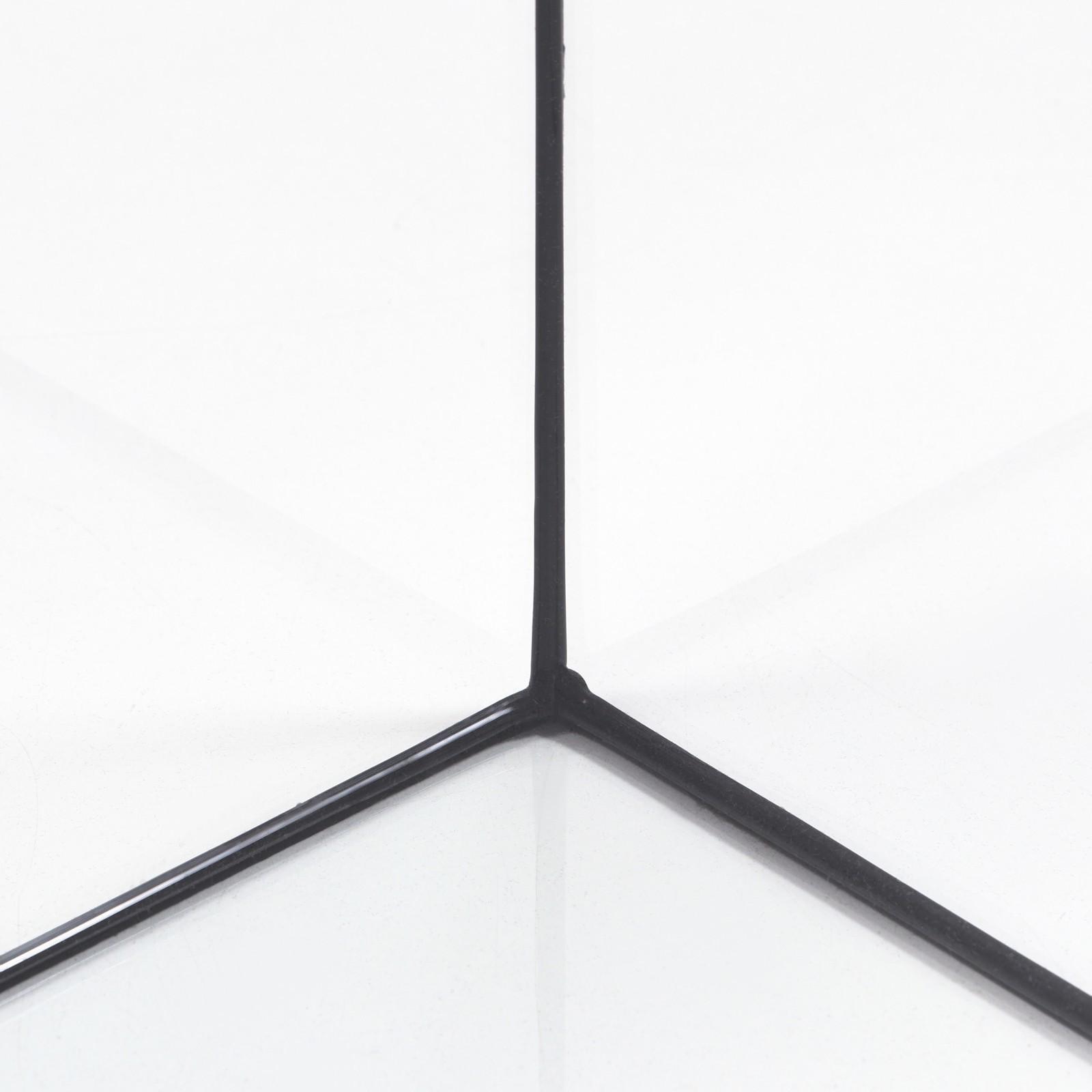 Аквариум прямоугольный с крышкой, 25 литров, 38 х 21 х 31/36 см, чёрный