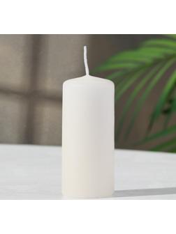 Свеча - цилиндр, 4х9 см, 11 ч, 90 г, слоновая кость