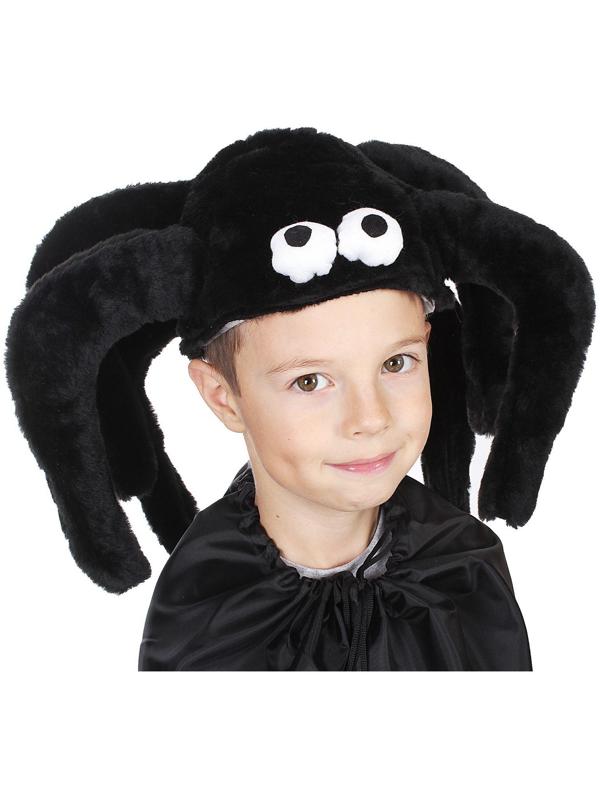 Детский карнавальный костюм «Паучок», шапка, плащ, рост 122-134 см