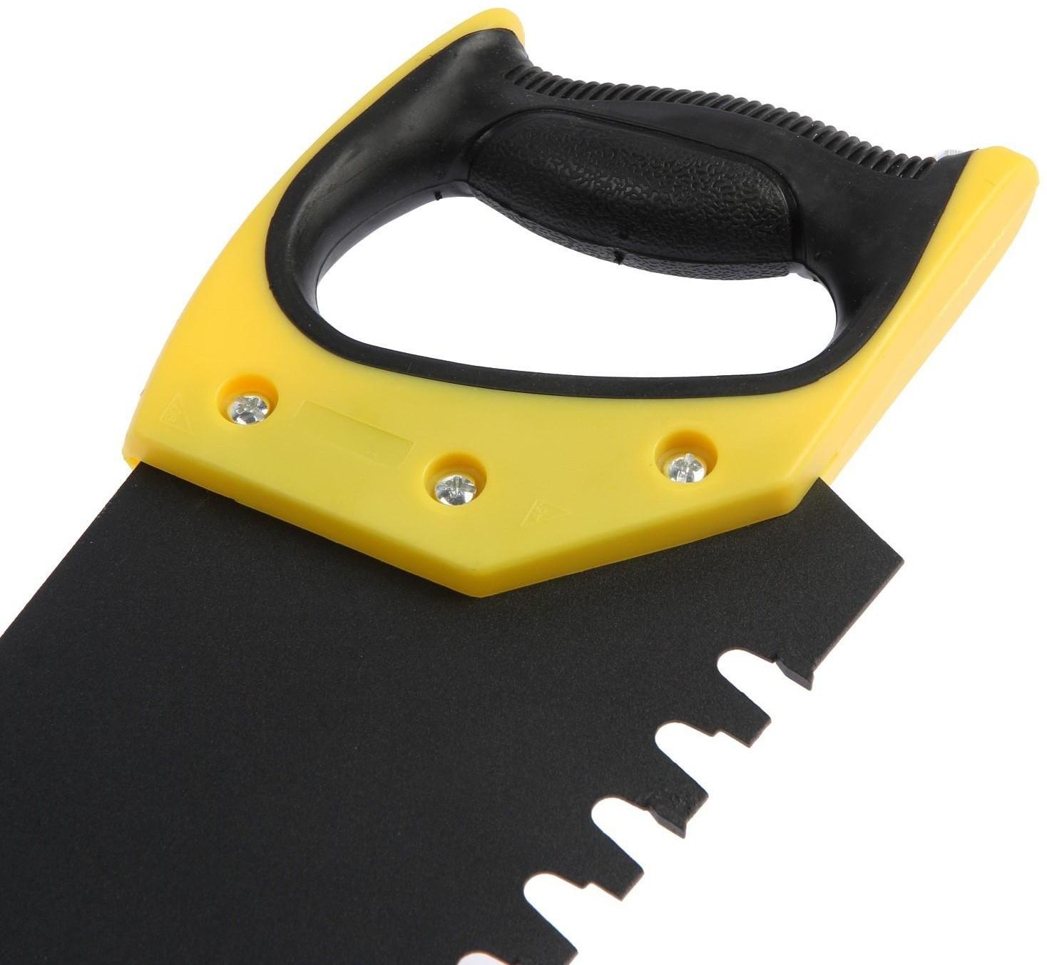 Ножовка по газобетону ТУНДРА, твердосплавные напайки, защитное покрытие, 700 мм