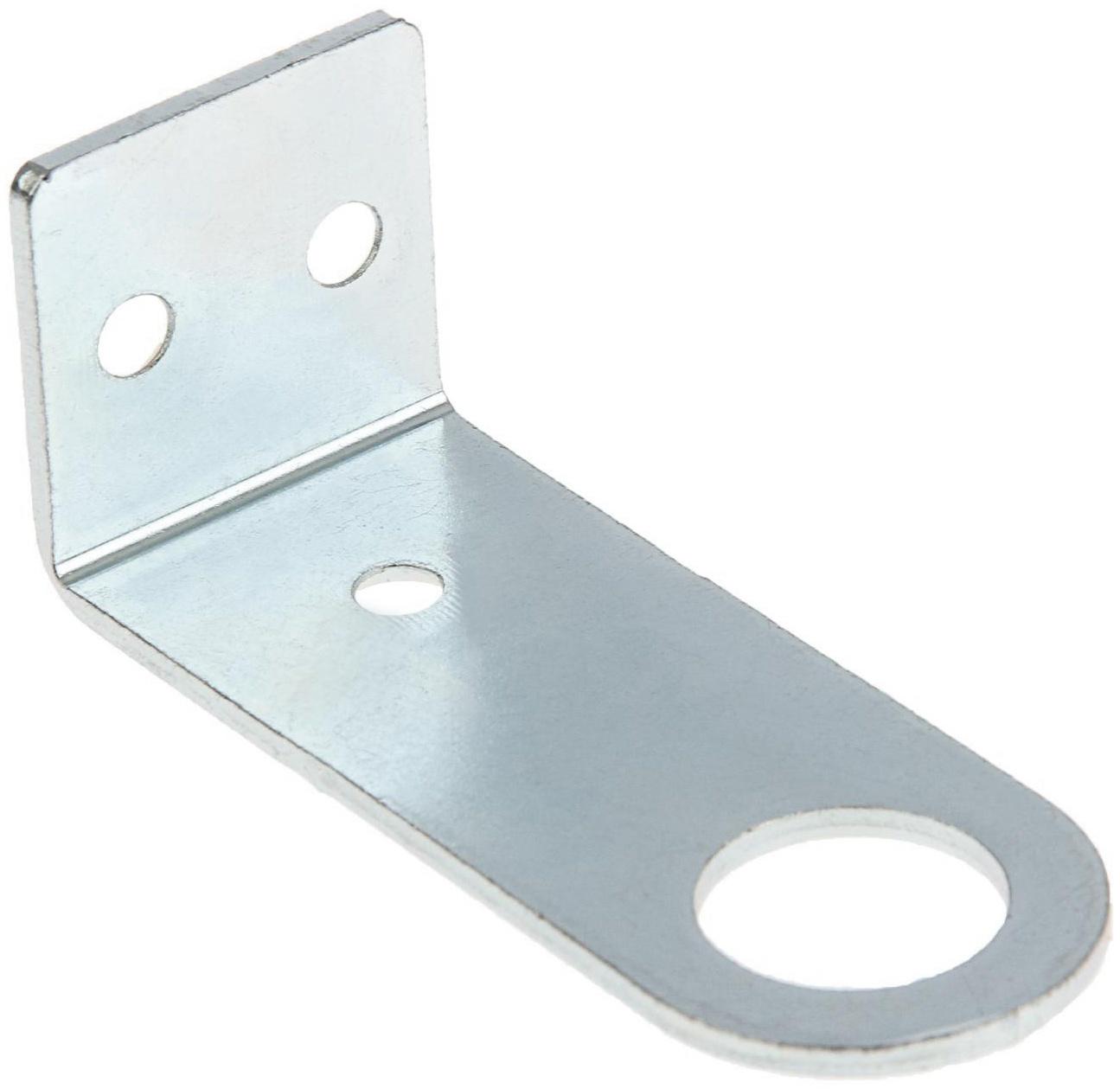 Пробой-ушко, 30 х 75 мм, гнутое, оцинкованное