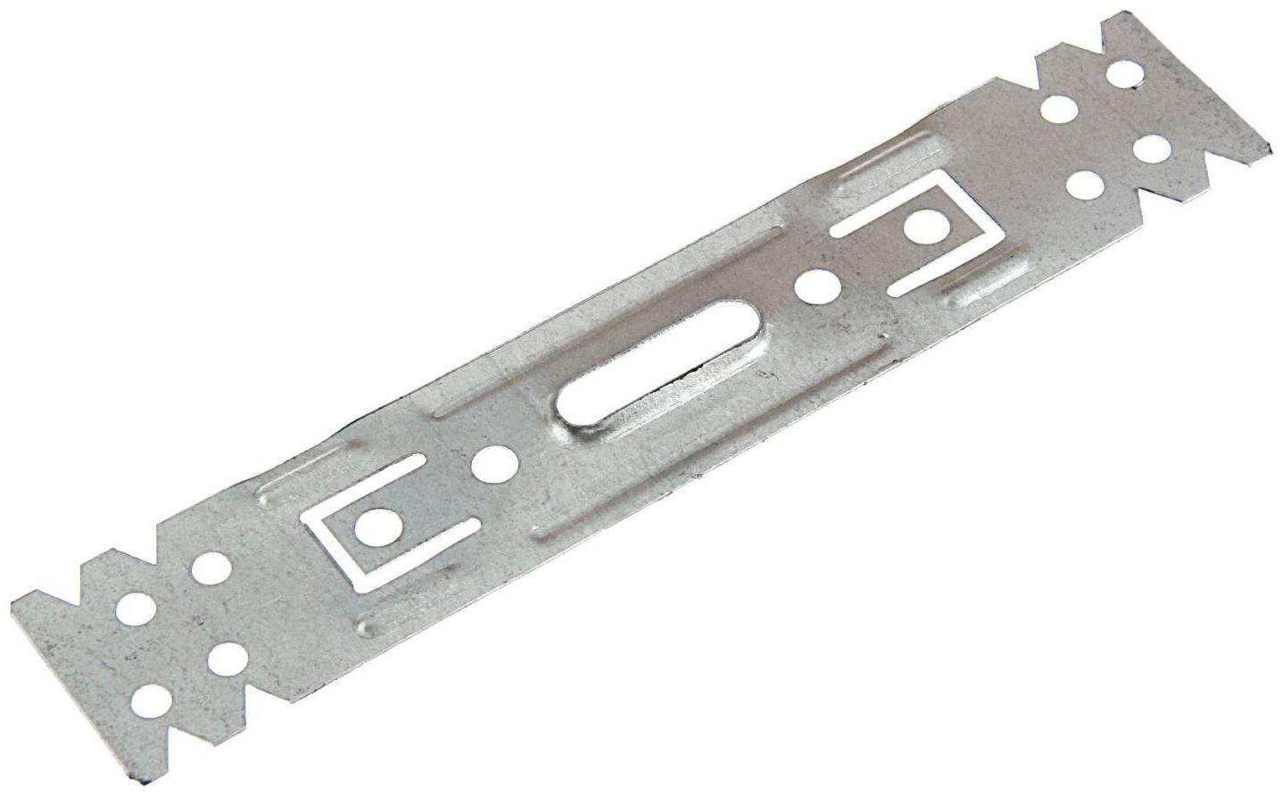 Подвес профилей, 60 х 27 мм, оцинкованный, прямой, укороченный