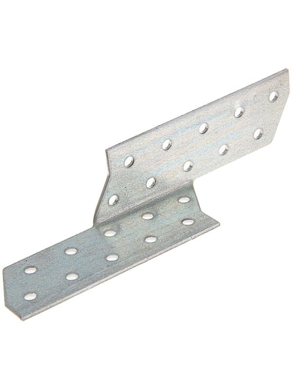 Держатель балки, правый, 160х35х2 мм, цинк, в упаковке 60 шт.